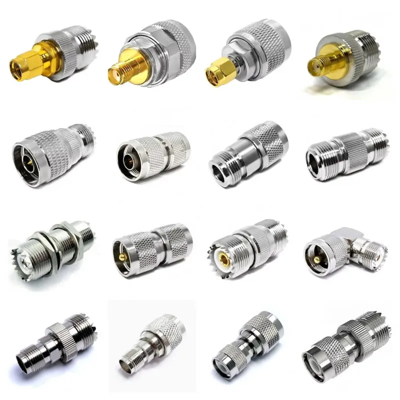 50 Ohm 75 Ohm UHF PL259 Male SO239 Female to N Female SMA TNC BNC FME F UHF PL259 SO239 Jack Plug Adapter Rf Connector