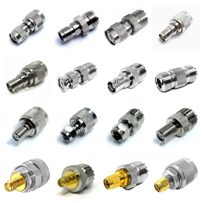 50 Ohm 75 Ohm UHF PL259 Male SO239 Female to N Female SMA TNC BNC FME F UHF PL259 SO239 Jack Plug Adapter Rf Connector
