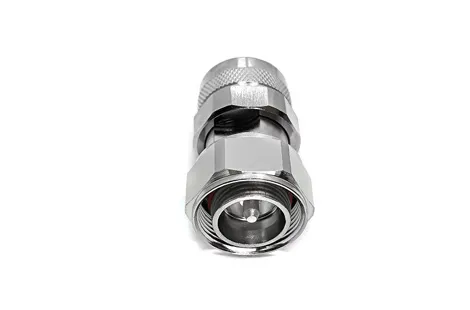 Directly 4.3/10 Mini DIN to N Adaptor 4.3-10 Mini DIN Male to N Type Male Plug RF Coax Coaxial Adapter Converter