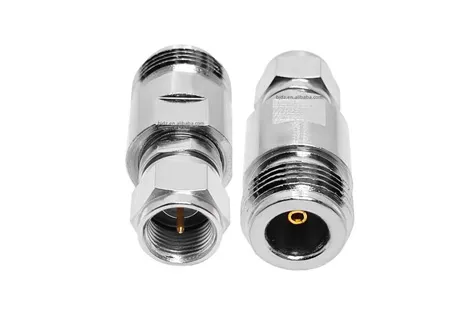 F Male Plug to N Type Female Jack Rf Adaptor RF Coax Coaxial Adapter Connector Converter Connectors in Stock
