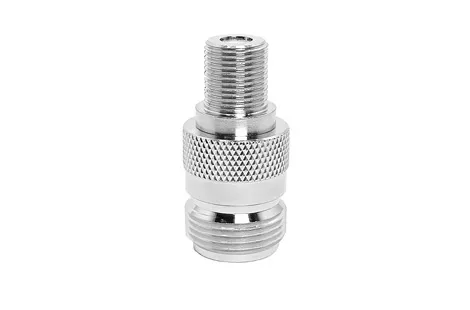 Directly Brass Material N Type Female Jack to F Female Jack RF Coax Coaxial Adapter Converter Connectors in Stock