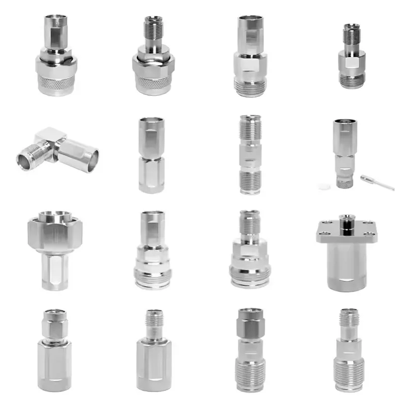 RF Nex10 Female N Sma 4.310 L20 Male Plug to Nex10 4.3/10 Coaxial Connector Rf Coax Adapter Converter Adaptor