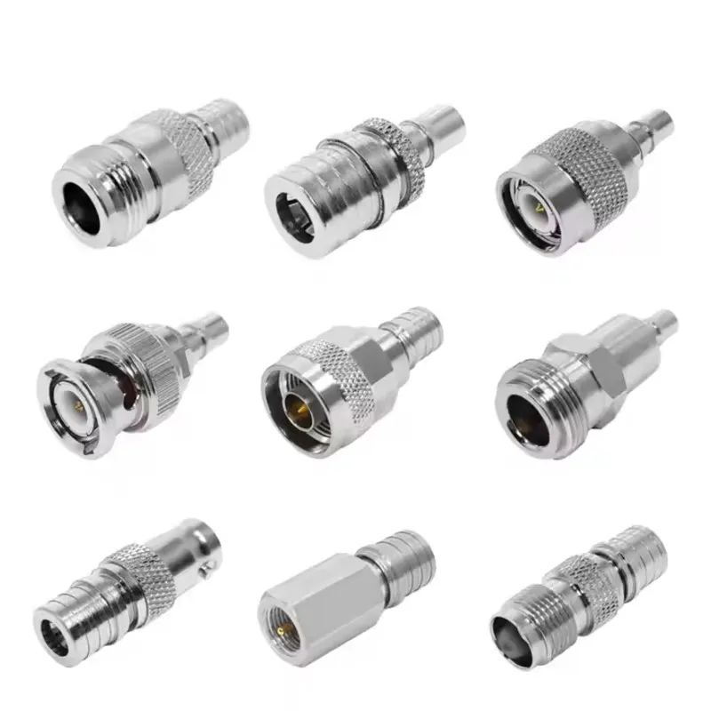 Connector QMA Adapter to BNC TNC N SMA RP SMA Male UHF Female Adapter QMA Cable Jumper