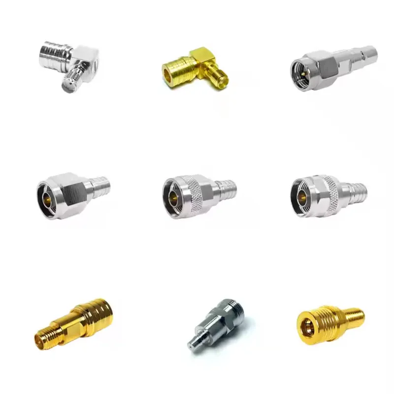 Connector QMA Adapter to BNC TNC N SMA RP SMA Male UHF Female Adapter QMA Cable Jumper