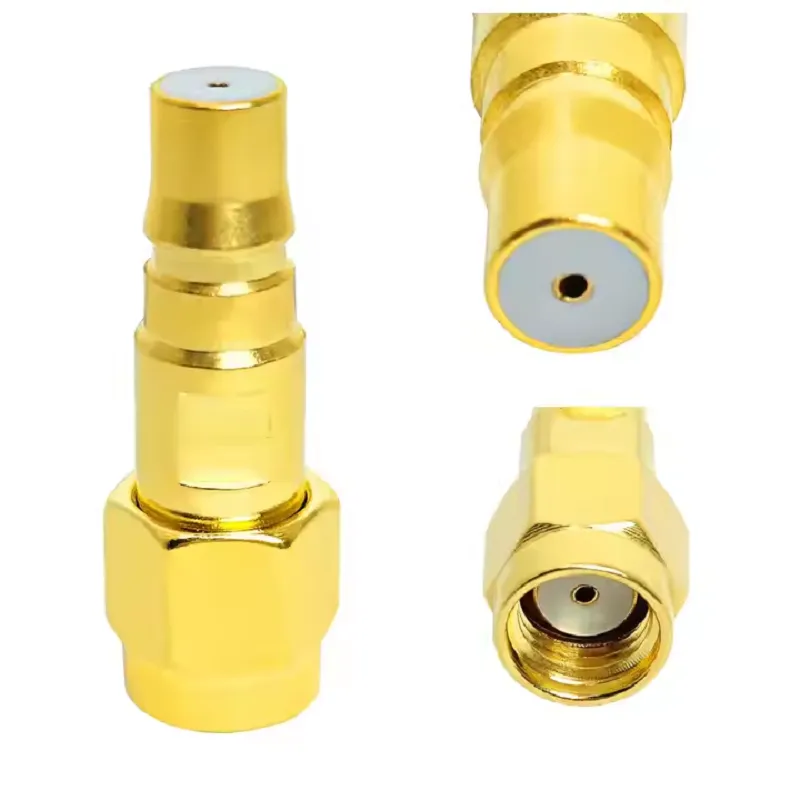 Adaptor Reverse Polarity Sma Male RP Sma Plug to Qma Female Jack Rf Coax Coaxial Adapter in Stock