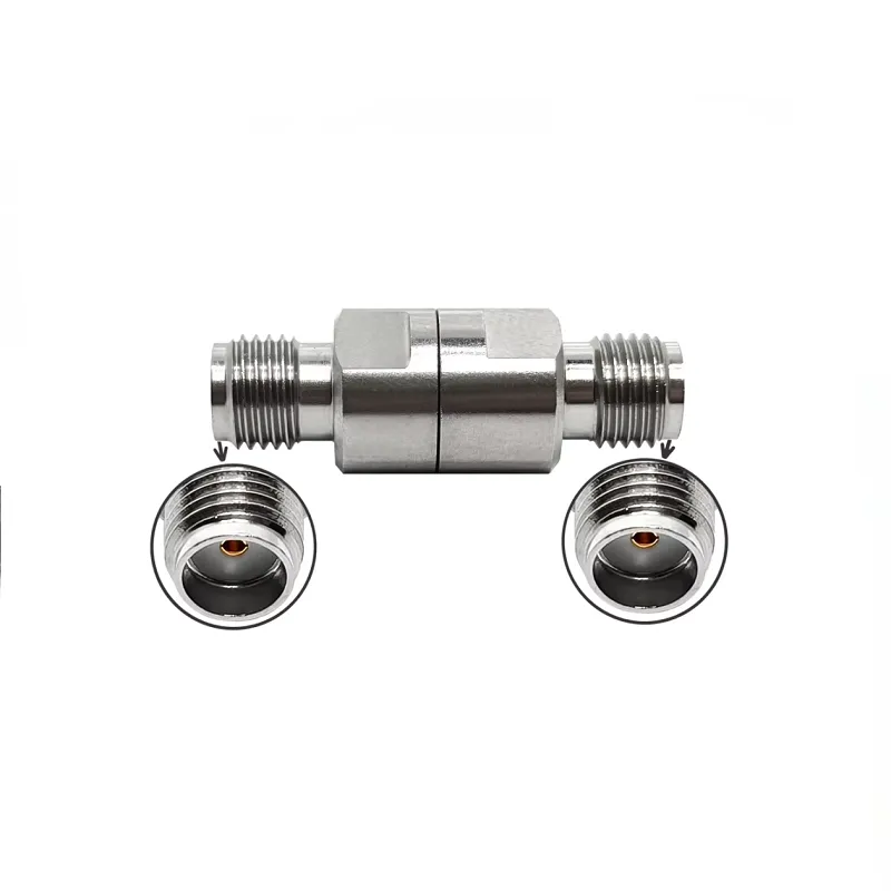 Directly SMA Female to Sma Female Jack Stainless Steel Rf Coaxial Adaptor Adapter (rf) Coax ROHS in Stock Connector