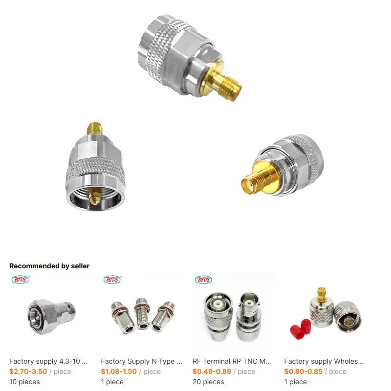 Directly PL-259 UHF Male Plug to SMA Female Jack Adapter RF Coaxial Connector Adaptor Converter Connectors in Stock