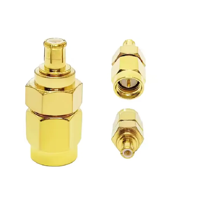 Adaptor Sma Male to Mcx Male Straight Rf Coaxial Connector Converter Connecteur in Stock Adapter