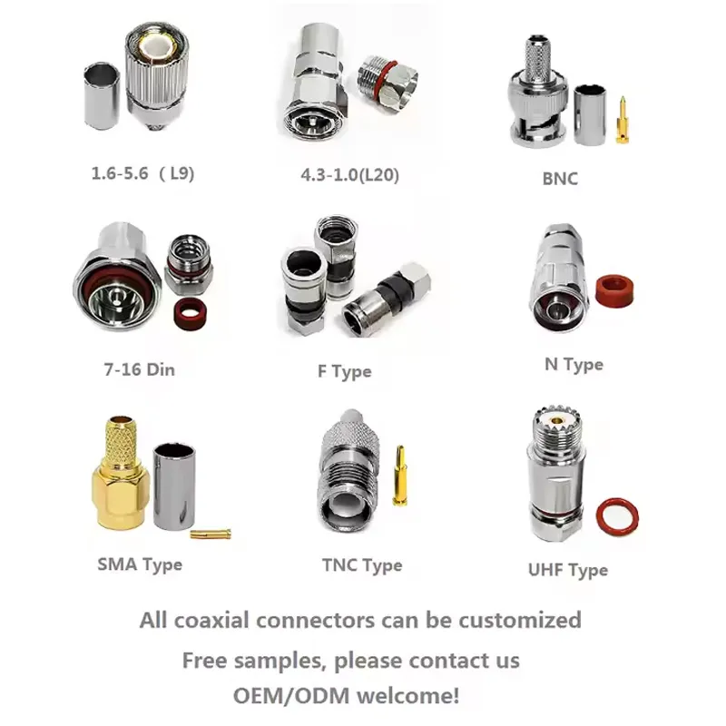 L29 Adapter 7/16 Din Male Plug to SMA Female Jack RF Coax Coaxial Adapter Adaptor Converter Connector in Stock