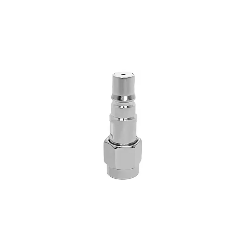 Nickel Plated Qma Female to Sma Male Rf Connector Adapter