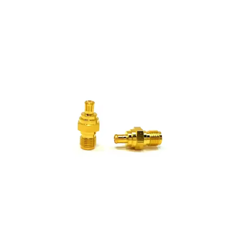 SMA-MCX Adapter SMA Male to MCX Female Straight Antenna Adapter for DVB-T TV RTL SDR ADS-B Receiver USB Stick Dongle Tuner