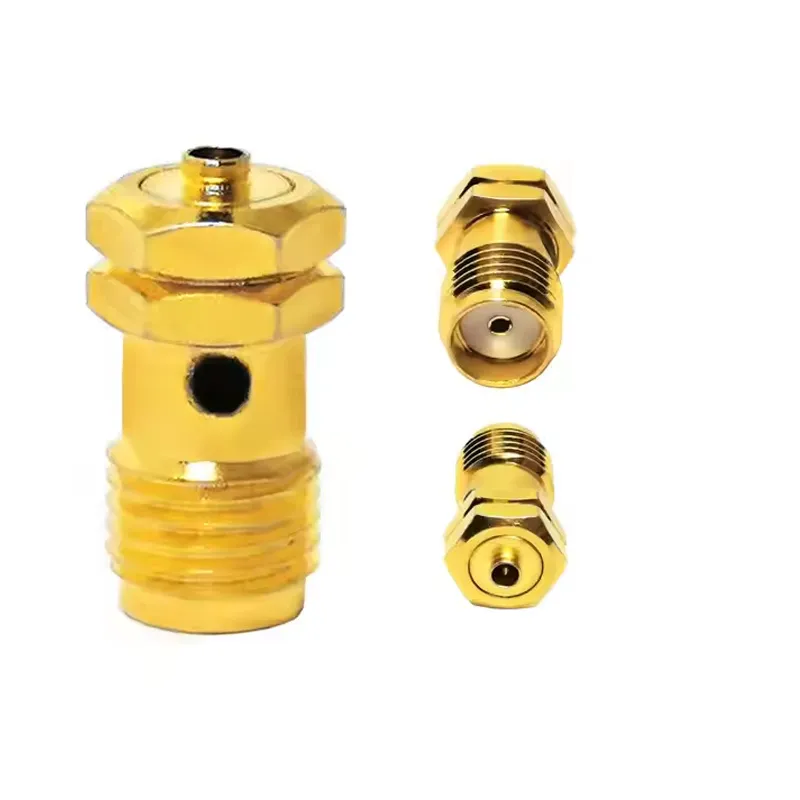 Customizable Adapter SMA Female Jack to UFL MHV Male Plug Brass Rf Coaxial Adaptor in Stock