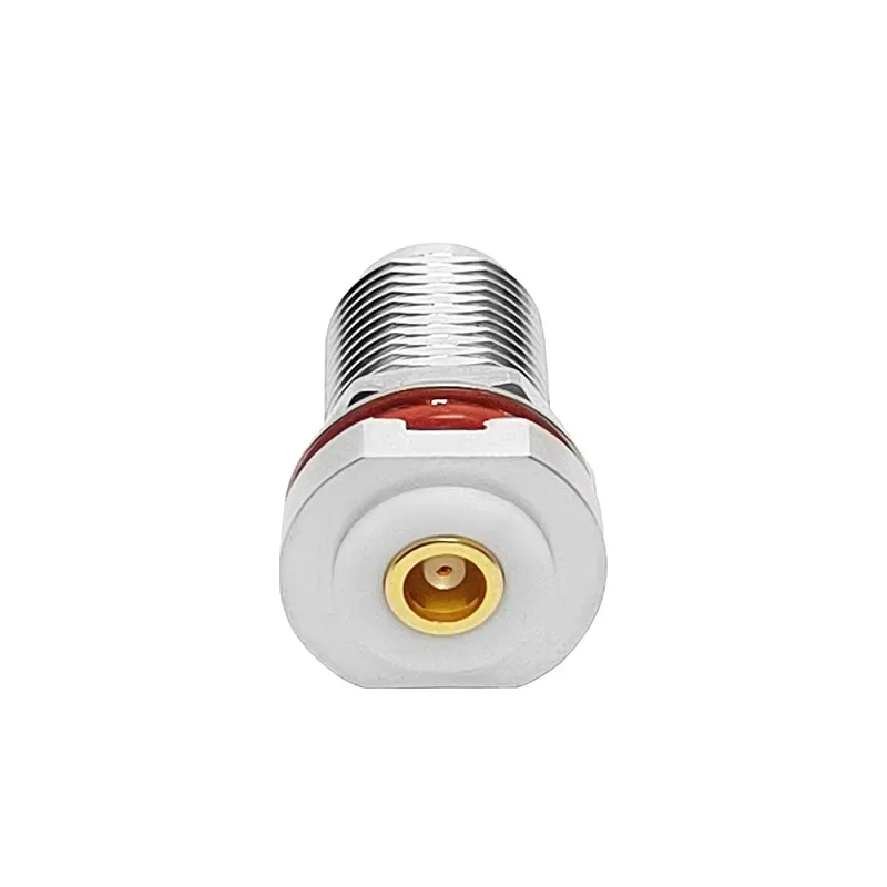 RF Coax Coaxial Adapter TNC Female Bulkhead to MCX Female Jack RF Coax Coaxial Adaptor Converter Connectors