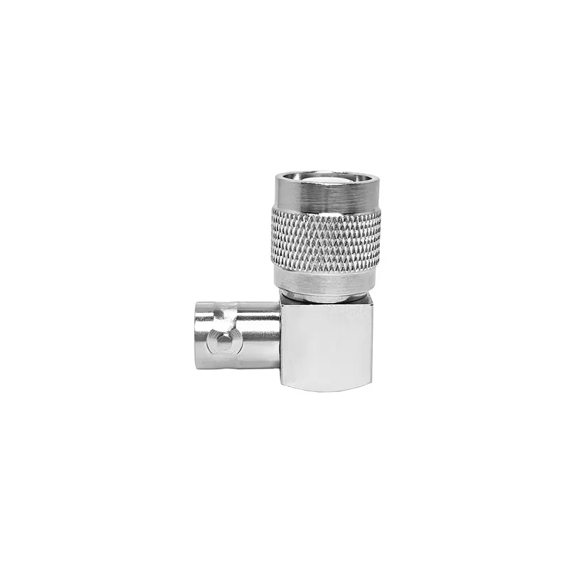 TNC Male to BNC Female 90 Degree Right Angle L Shape Rf Adapter Connector
