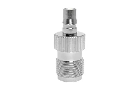 RF Connectors QMA Female Jack to TNC Female Jack Straight RF Coaxial Adapter Connector Adaptor