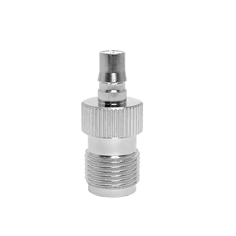 RF Connectors QMA Female Jack to TNC Female Jack Straight RF Coaxial Adapter Connector Adaptor