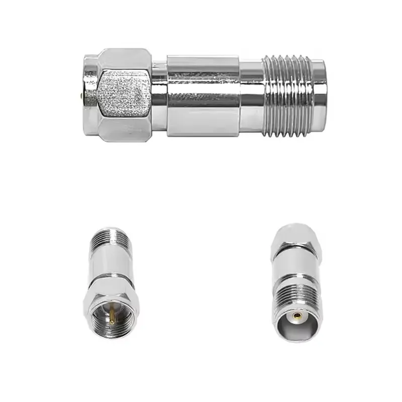 F Male Plug to TNC Female Jack RF Coax Coaxial Adaptor Connector Adapter Converter