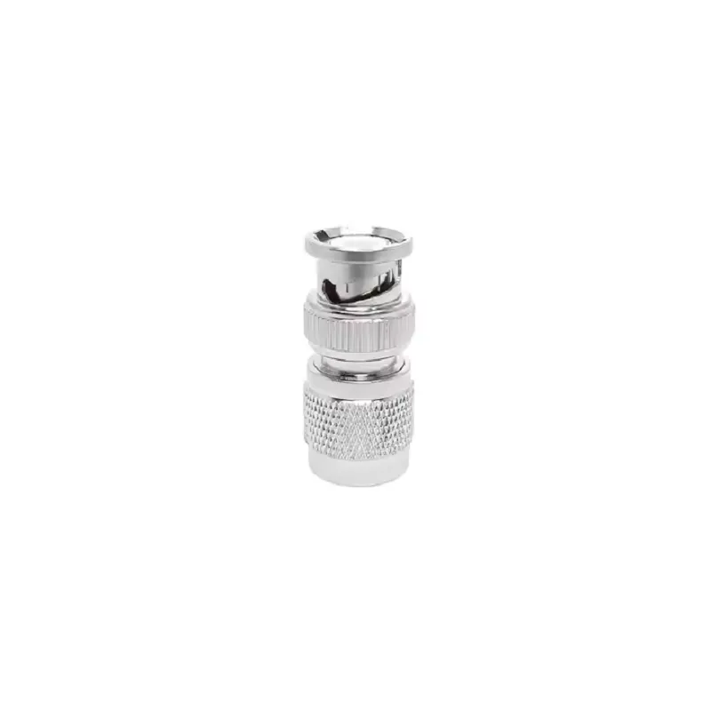 RF Adapter Tnc Male to Bnc Male Plug Brass Rf Coaxial Coax (rf) Connector Brass Adaptor in Stock ROHS