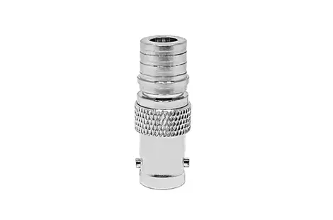 Nickel Plated Adapter BNC Connector Female to QMA Male Adapter