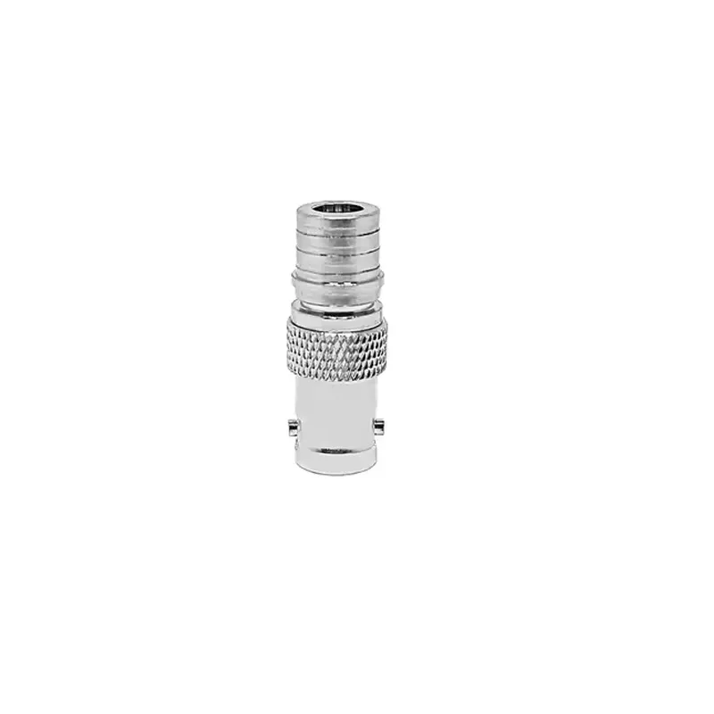 Nickel Plated Adapter BNC Connector Female to QMA Male Adapter