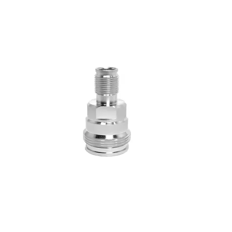 RF Adapter 4.3-10 Mini Din L20 Type Female Jack Straight to NEX10 Type Female for RF Coaxial Cable Converter