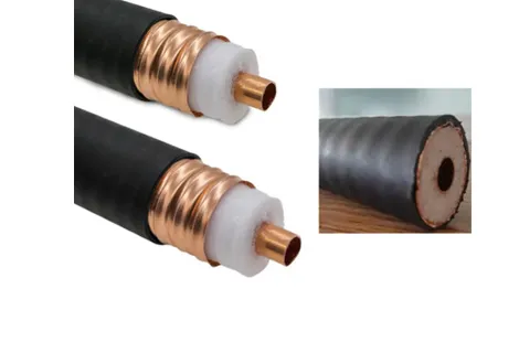 50 Ohms 7/8 Inch RF Feeder Cable Low Loss Corrugated Copper Tube Heliax LDF5-50A 7/8'' Telecommunication RF Coaxial Cable