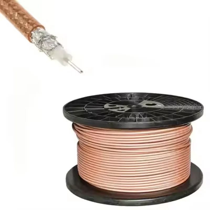Customized Cable Length RG Series Coax Cable RG393 RF Coaxial Cables