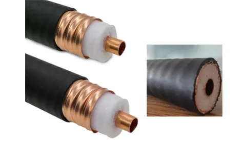 Heliax AVA6-50 Foam Cable Coaxial Cable 1-1/4'' RF Coaxial Feeder Cable corrugated copper 1-1/4 in