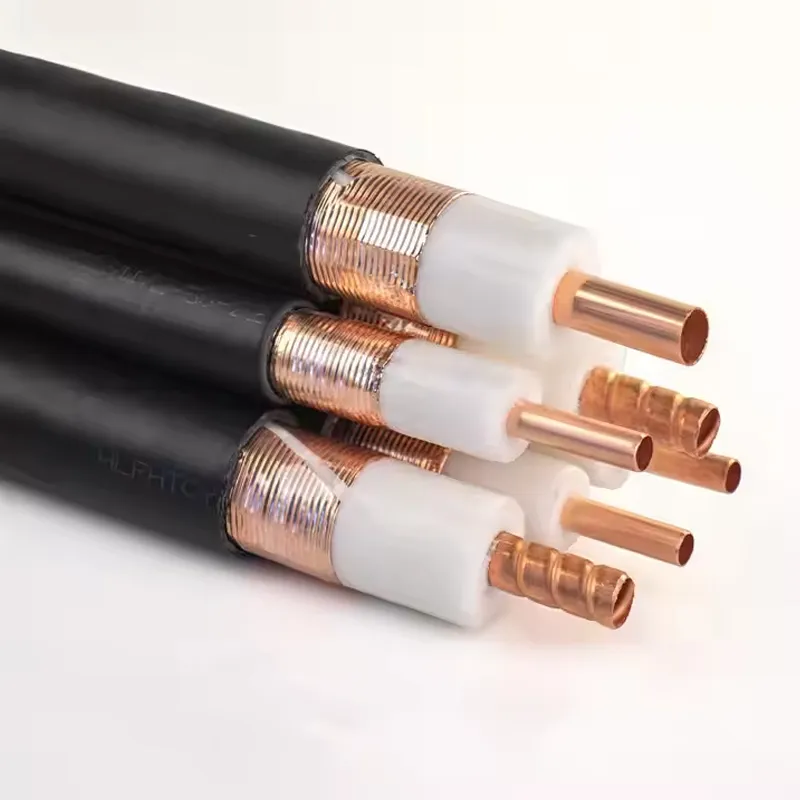 Coaxial Feeder Cable 1/2'' 7/8'' 1-1/4'' 1-5/8'' Communication Cables 5~2700MHz Leaky Cable