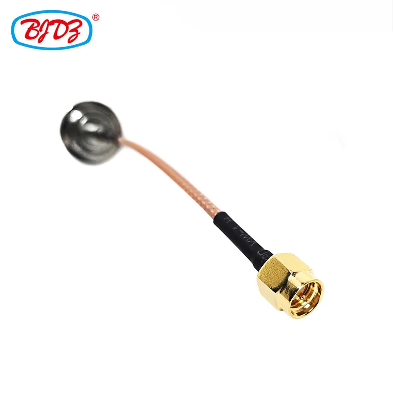5 Inches N Type Female Jack to SMA Male for RG142 Cable Assembly