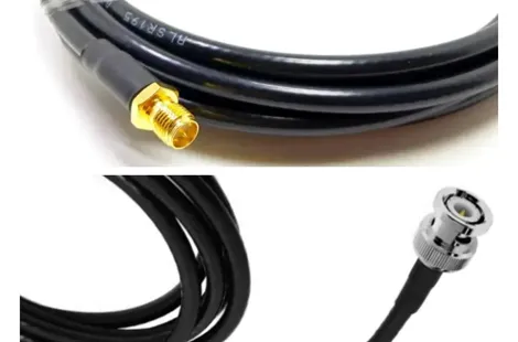 BNC Male to RP SMA Female for LMR195 Cable Assembly