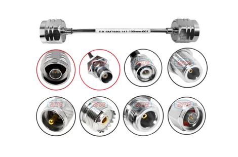 N Male Plug to SMA Male for Semi Rigid RG402 Cable Assembly
