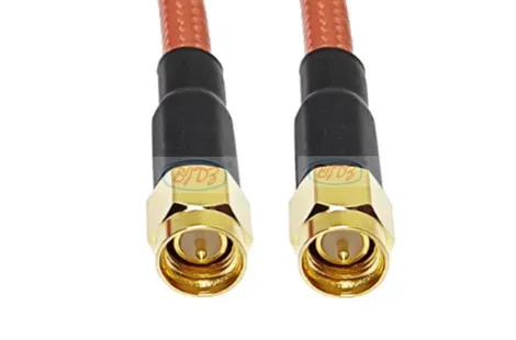 SMA Male Plug to SMA Male for RG142 Cable Assembly