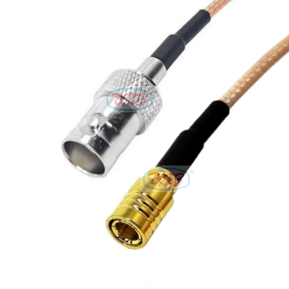 BNC Male Plug to SMB Female Jack Low Loss RG316 RG-316 RG316D RG316 U Pigtail Jumper Cable Assembly