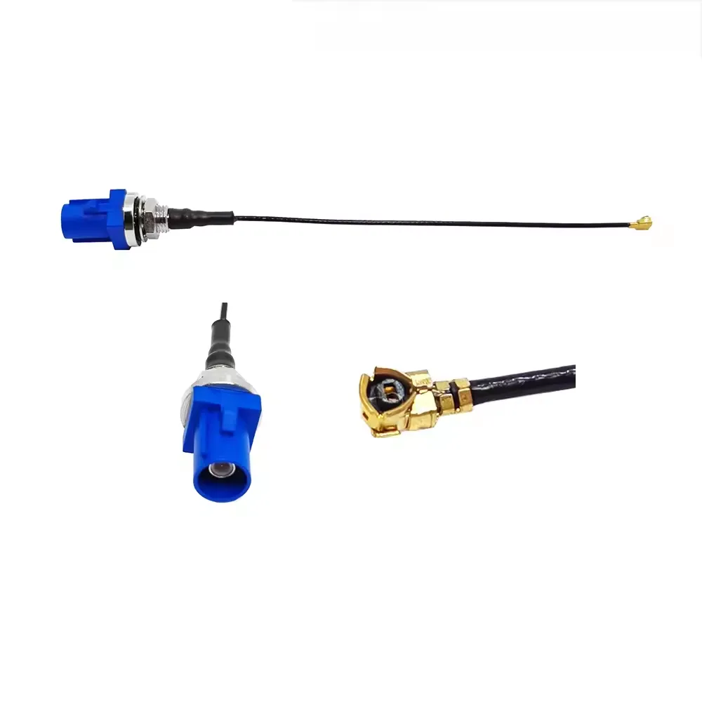 SMA SMB BNC TNC MMCX Fraka coaxial connector for mini coax Jumper cable 1.13mm 1.13 RF cable Coaxial assembly