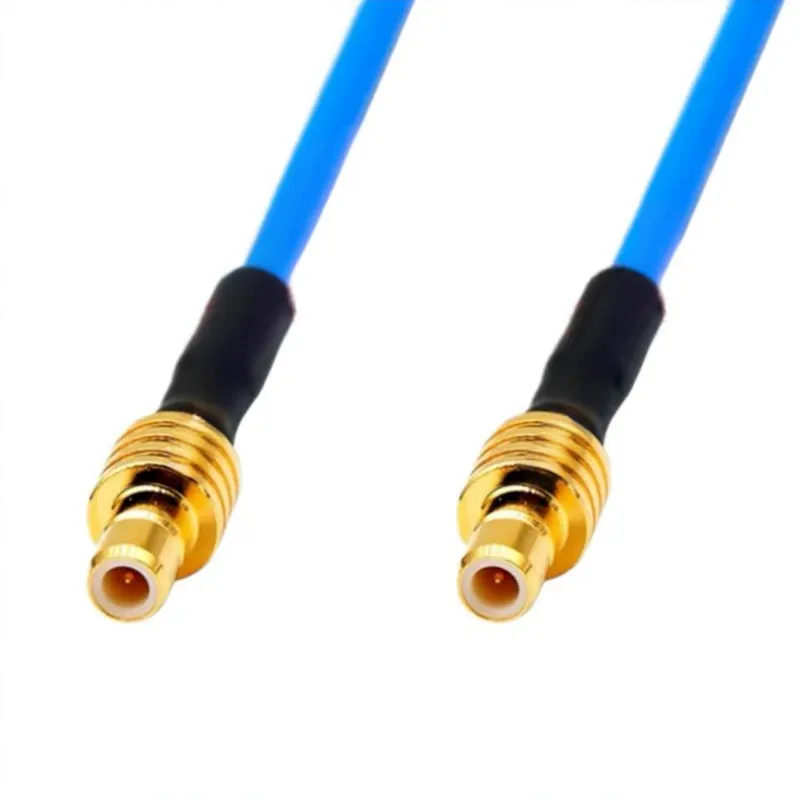 SMB Male Plug to SMB Male Plug Low Loss RG405 086 RG 405 Pigtail Jumper Extension Cable Assembly