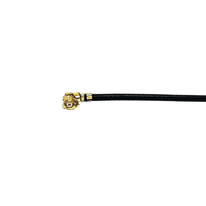 RF Coaxial Cable Assembly SMB Type Female Jack Bulkhead Waterproof to UFL for 1.37 Extension Pigtail Jumper 21cm Length