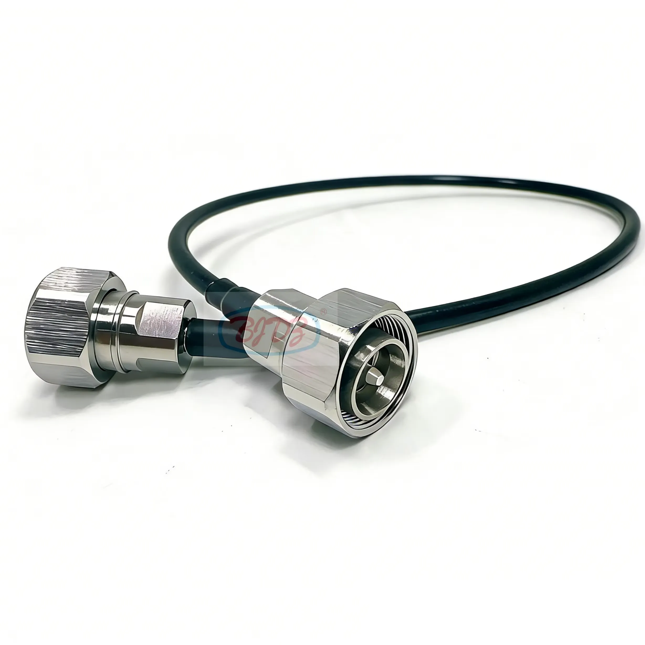 4.3-10 Male Plug to 4.3/10 Male Plug Macho for RG58 LMR195 RG223 LMR240 H155 Cable RF Jumper Cable Assembly 0.5m Length