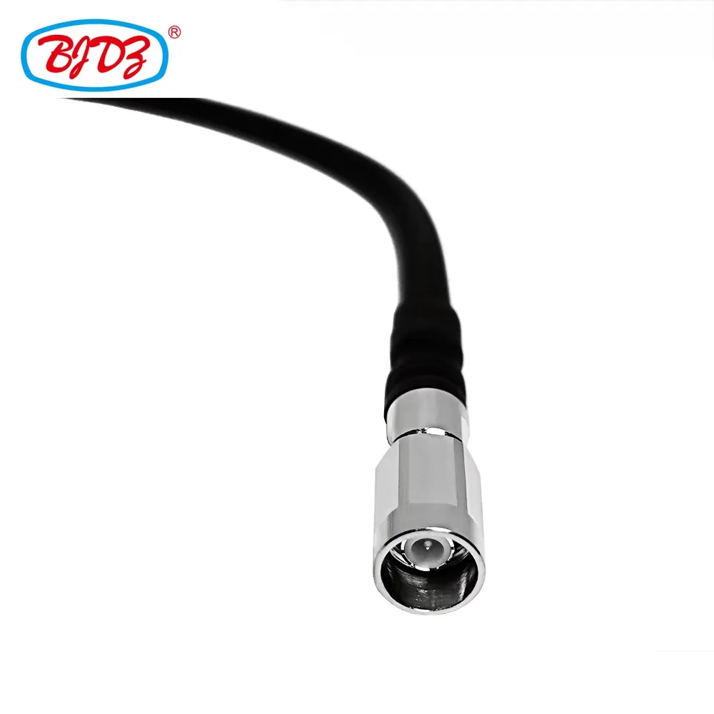 4.3-10 Male Plug to NEX10 Male Plug Low PIM 1/4'' RF Connector with Superflex Copper Corrugated Cable