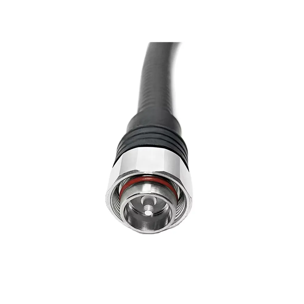 4.3-10 Male to 4.3-10 Male Connector with 2.5m 1/2 Super Flexible Pigtail Cable Jumper