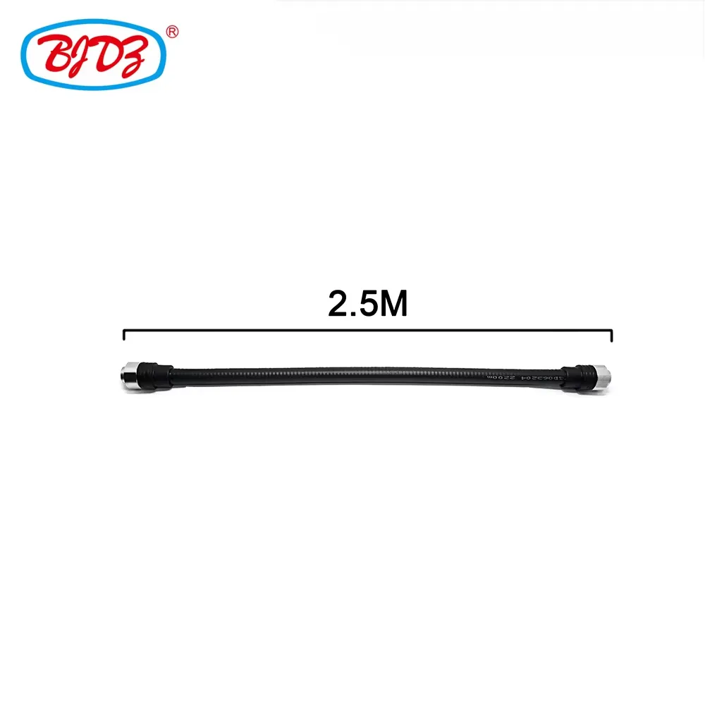 4.3-10 Male to 4.3-10 Male Connector with 2.5m 1/2 Super Flexible Pigtail Cable Jumper