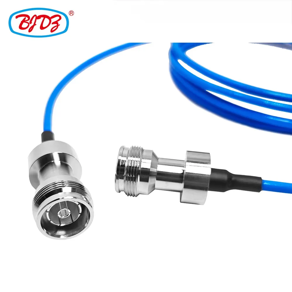 4.3-10 Mini DIN Female Jack to 4.3/10 L20 Mini DIN Female Jack for RG402 RG-402 RG141 RG-141 RF Coaxial Cables Assembly