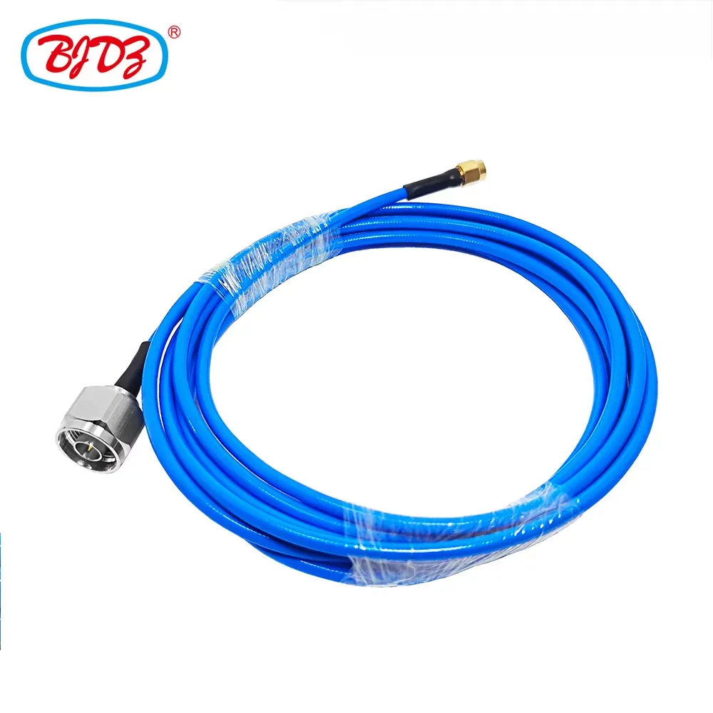 N SMA/BNC/TNC/ 7/16 DIN 4.3/10 Mini DIN Flange Connector Male Female Plug for RG402 RG405 Semi Rigid Cable