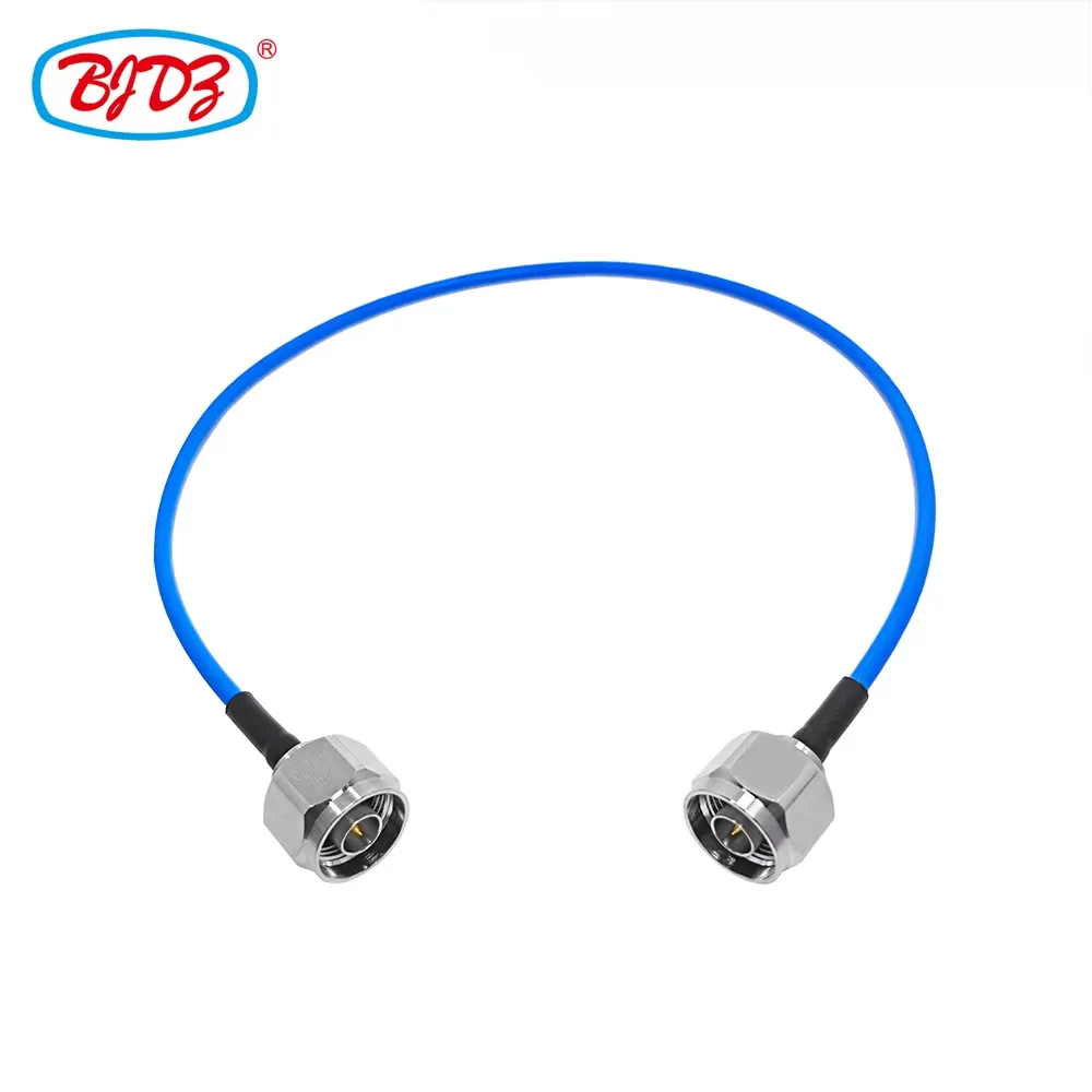 N SMA/BNC/TNC/ 7/16 DIN 4.3/10 Mini DIN Flange Connector Male Female Plug for RG402 RG405 Semi Rigid Cable