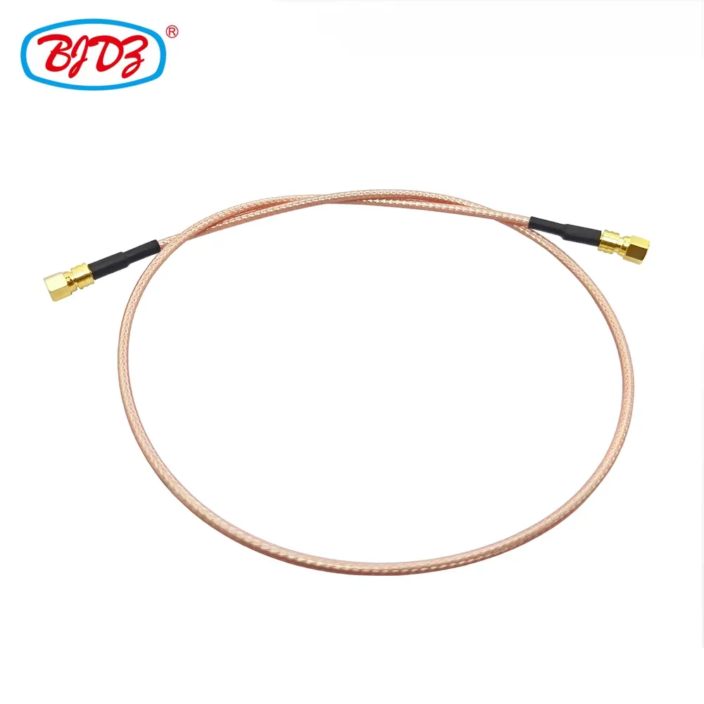 SMC Female Jack to SMC Female Jack Low Loss RG316 Wire RF Coaxial Wire Pigtail Jumper Extension Cable Assembly