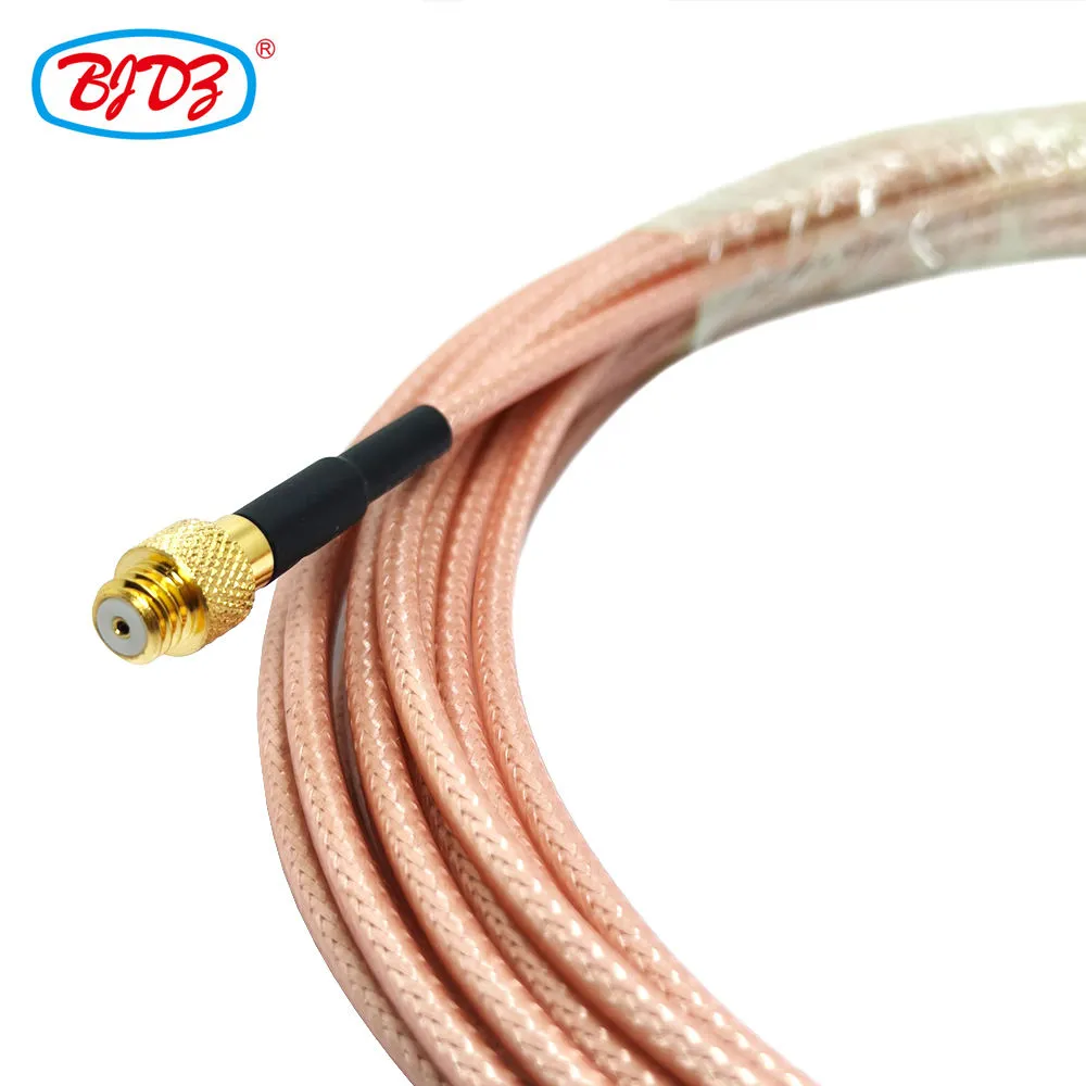 10-32 UNF Female Jack to BNC Male Plug with RG316 Pigtail Jumper Extension Cable Assembly
