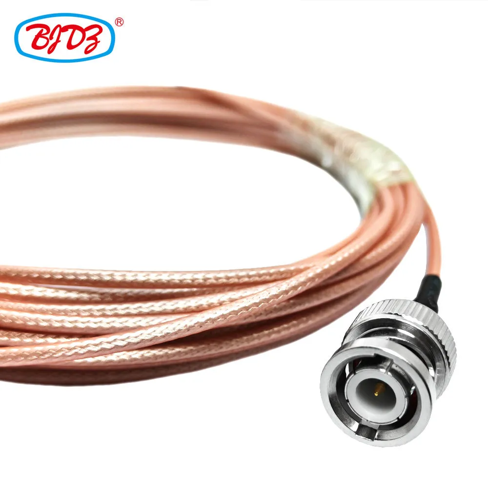 10-32 UNF Female Jack to BNC Male Plug with RG316 Pigtail Jumper Extension Cable Assembly