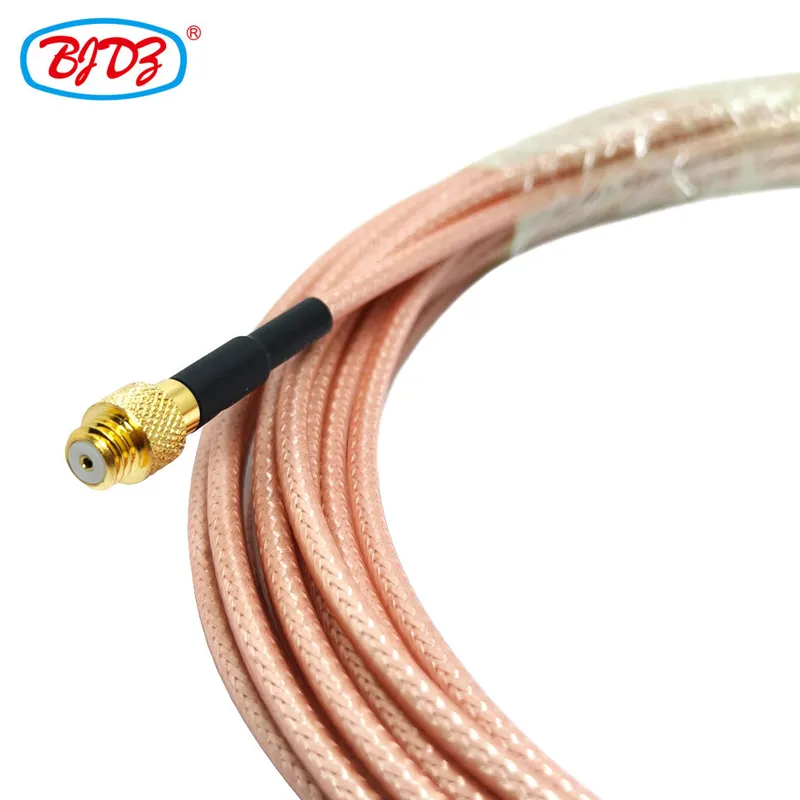 Manufacturer 10-32 UNF Female Jack to BNC Male Plug with RG316 Pigtail Jumper Extension Cable Assembly OEM
