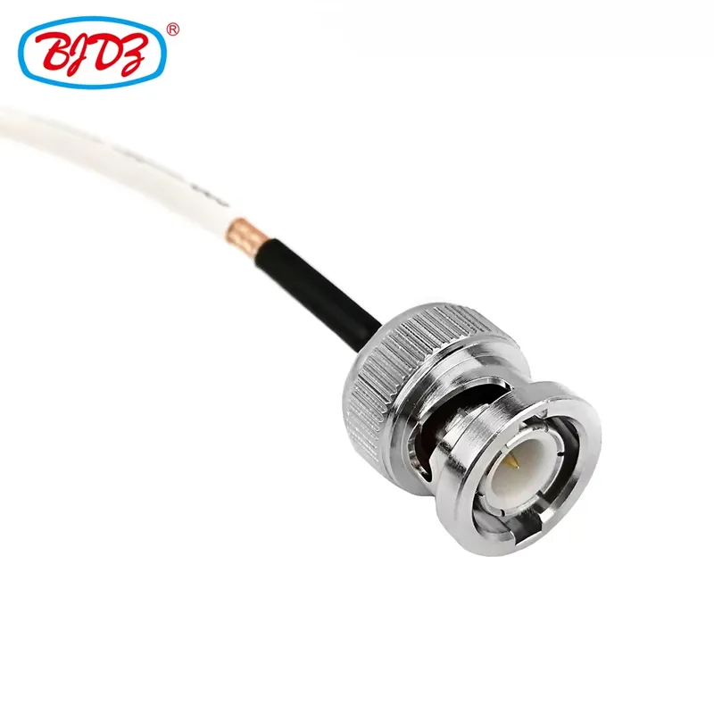 Factory 50 Ohm BNC Male Plug to BNC Female Bulkhead RF Coaxial Connector with RG316 RG 316 RF Coax Cable Assembly