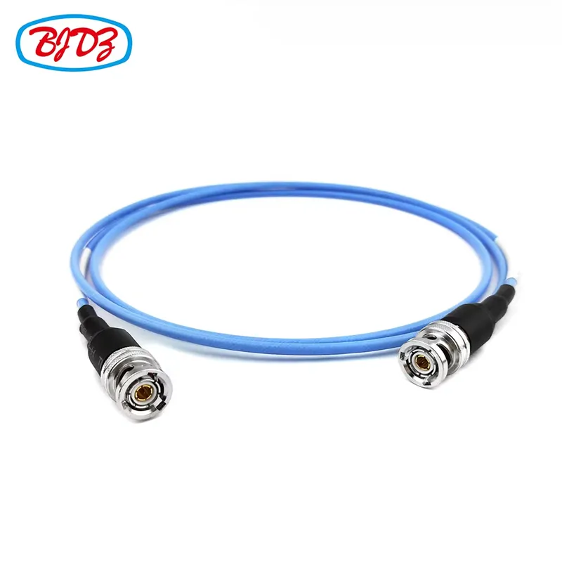 Cable Assembly BNC to BNC Male Three Triaxial Coaxial Connector with TRX316 Cable